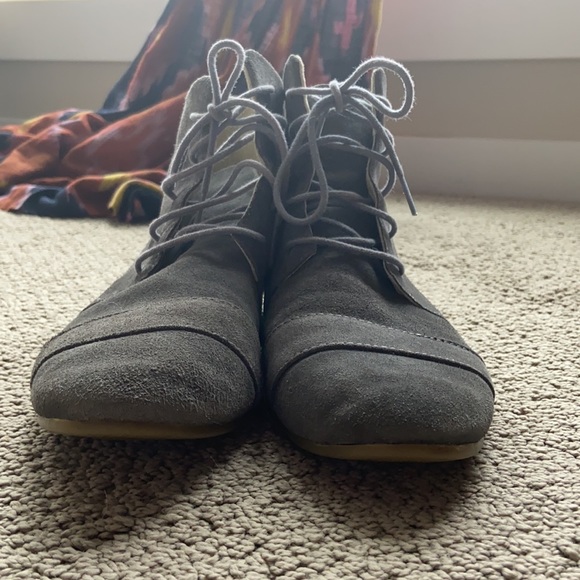 Shoe the Bear boots - grey suede size 10 / 41 - Picture 6 of 10